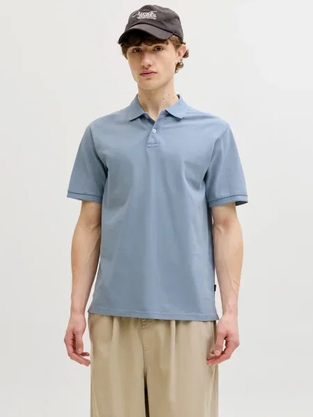JACK & JONES Tricou JPRBLUWILL porumbel albastru