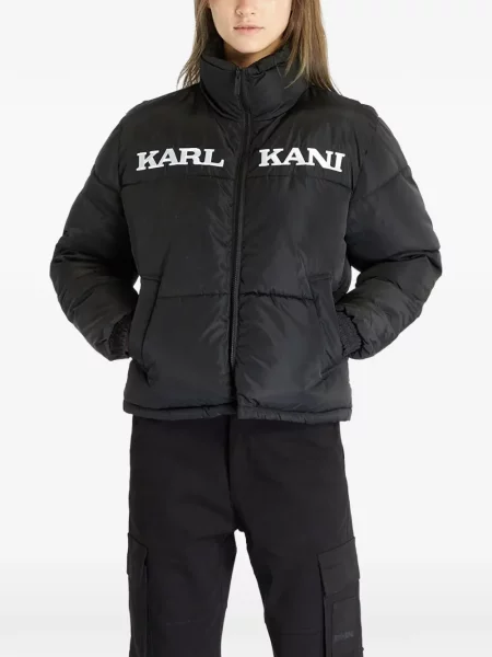 Geacă Karl Kani cu imagine negru