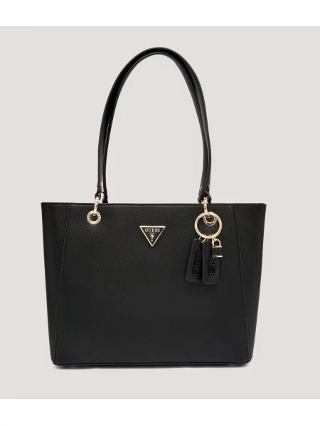Geantă shopper Guess negru