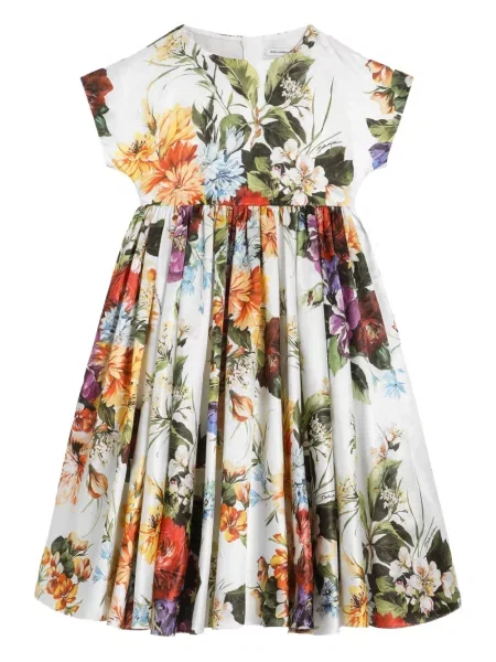 Sukienka dziecięca Dolce And Gabbana biała