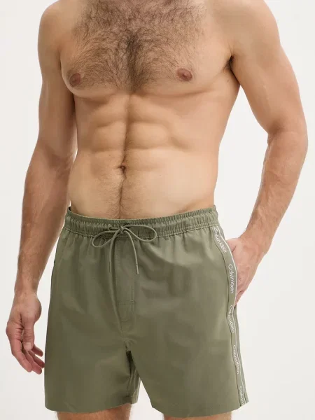 Calvin Klein kopalne kratke hlače zelena