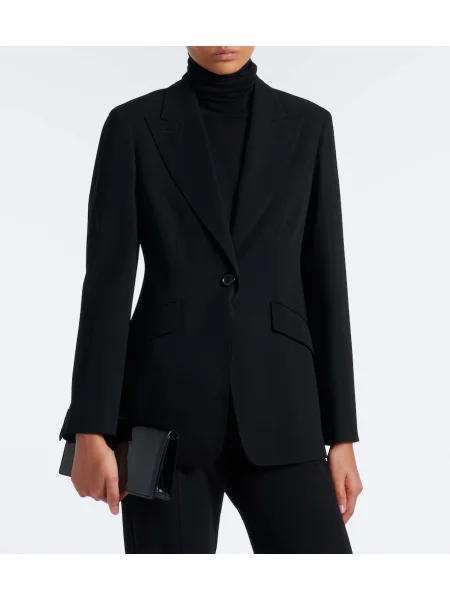 Sacou Max Mara de lână negru