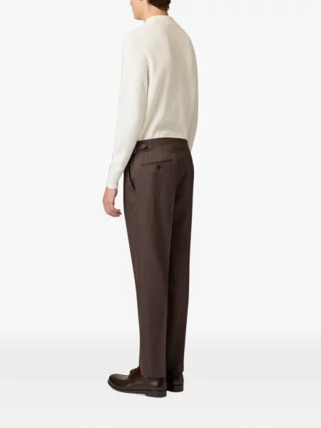 Pantaloni Lardini maro