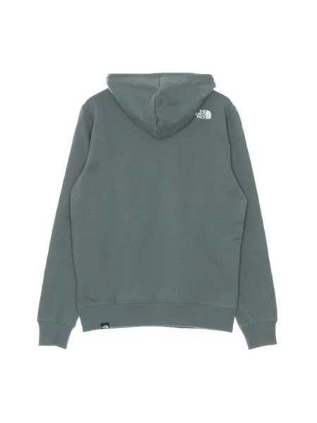 Bluza z kapturem The North Face z kapturem zielona