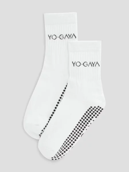 YO-GAYA Αθλητικές κάλτσες Socks Pilates' λευκό