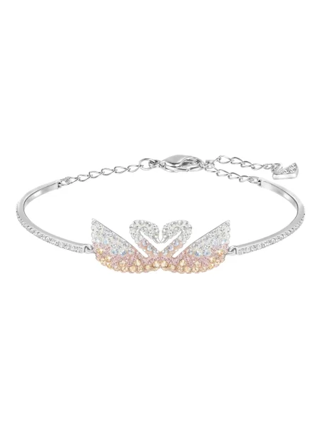 Bransoletka Swarovski szara