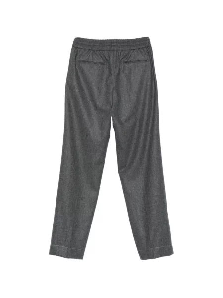 Pantaloni Brioni cu cordon gri