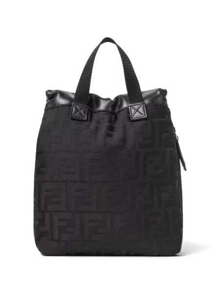 Geantă Fendi cu cataramă negru