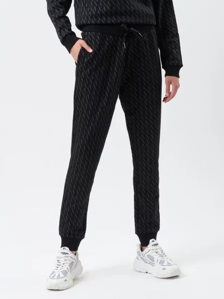 Костюмный спортивный костюм Armani Exchange черный