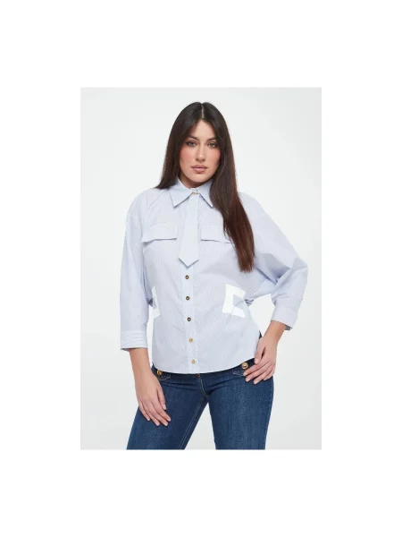 Bluză Elisabetta Franchi albastru
