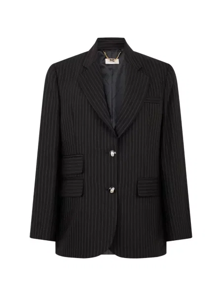 Sacou Elisabetta Franchi cu dungi negru