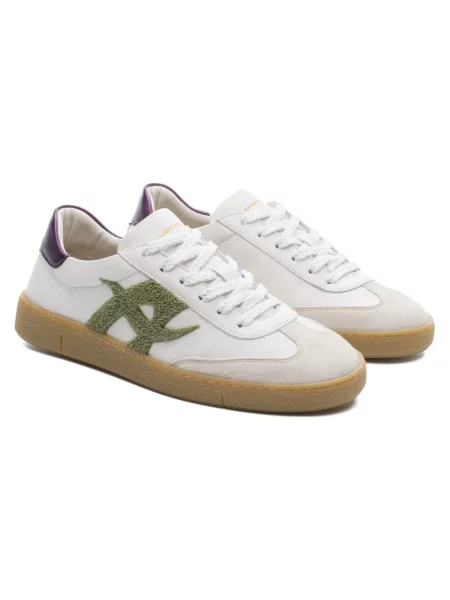 Sneakersy Ambitious retro białe