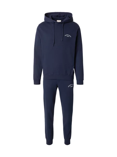 JACK & JONES Trenirka za tek JJCOLLEGE mornarska