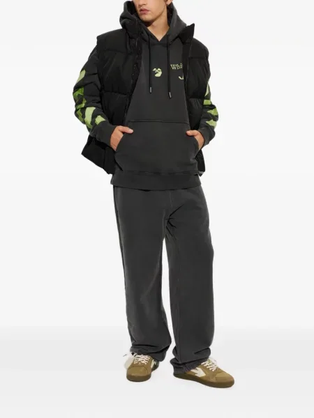 Hanorac cu glugă Off-white alb