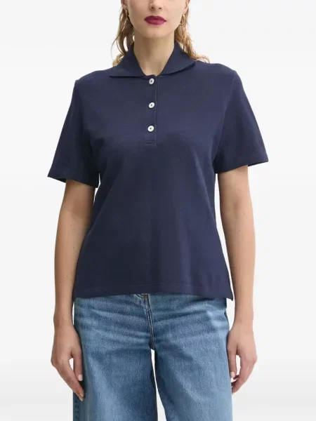 Gulerat tricou polo Marc O'polo albastru
