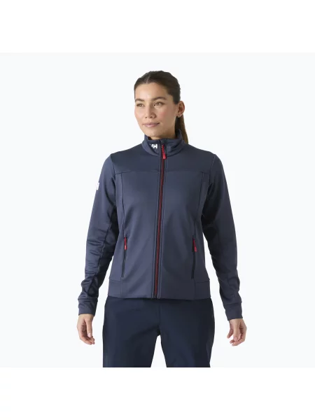 Geacă pentru femei Helly Hansen Crew Fleece navy marină