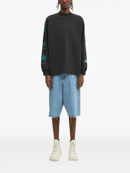 Pantaloni Adidas cu dungi clasici albastru