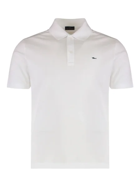 Polo Paul & Shark alb