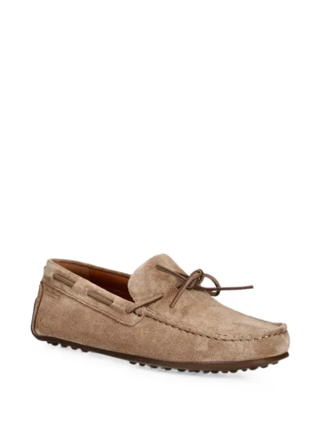 Pantofi loafer Vagabond cu funde din piele de căprioară