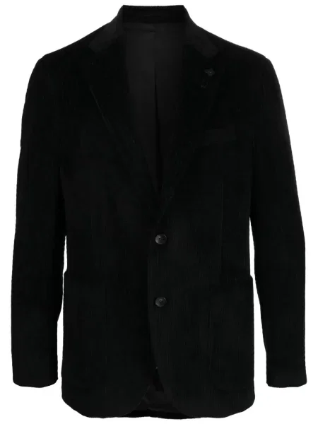 Sacou Lardini de catifea cord negru