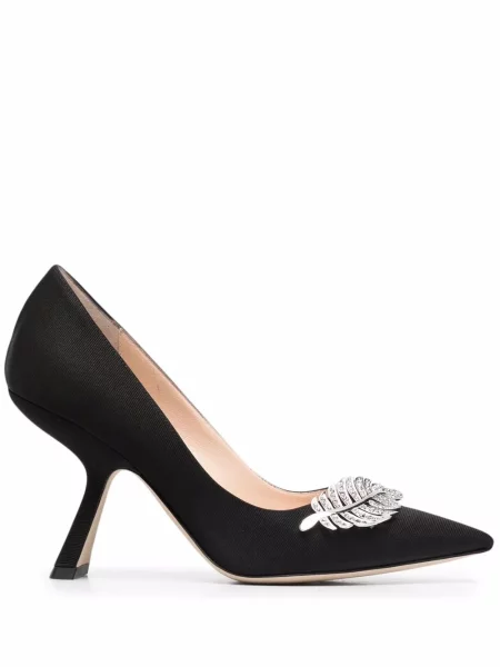 Pantofi cu toc Nicholas Kirkwood negru