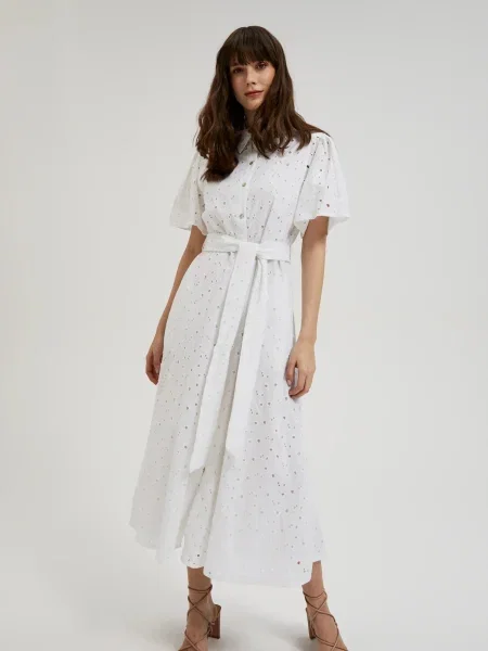 Rochie Moodo de costum alb