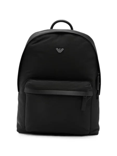 Rucsac Emporio Armani cu autograf negru