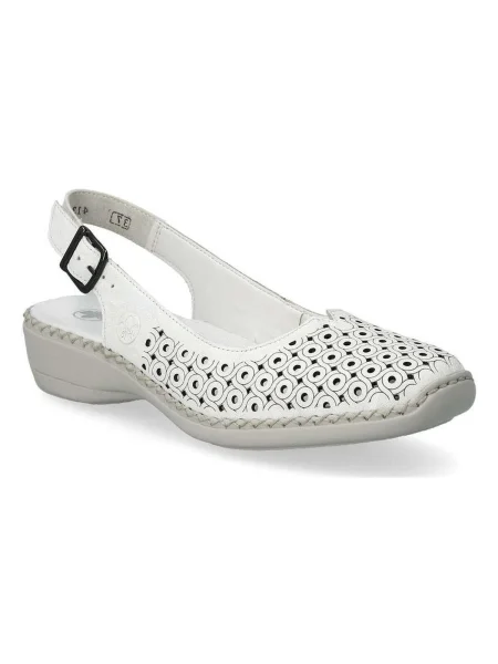 Pantofi Rieker alb