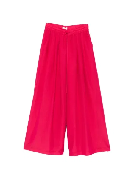 Pantaloni Psophia cu cordon roz