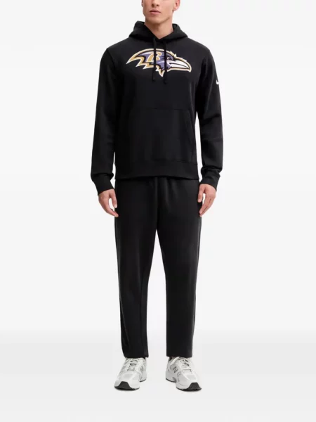 Slip de baie Nike cu cordon cu imagine tricotate albastru