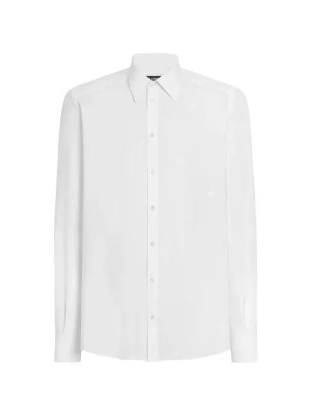 Cămașă Dolce & Gabbana din jacard alb