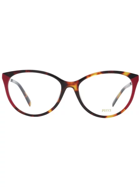 Okulary przeciwsłoneczne Emilio Pucci czerwone