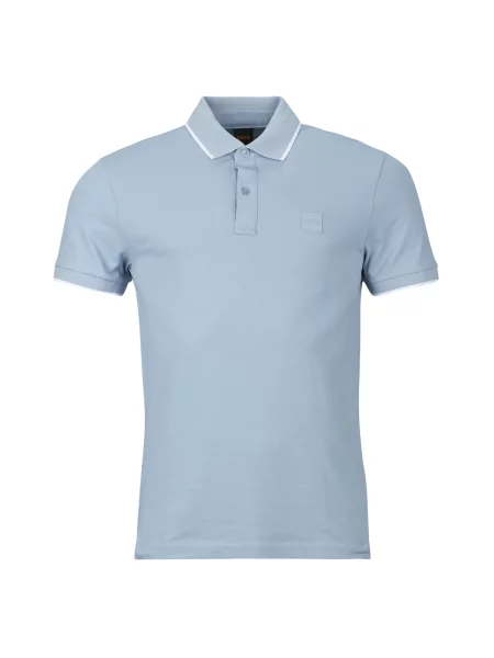 Polo majica Boss s kratkimi rokavi modra