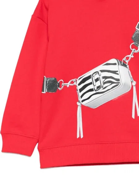 Top dziecięcy Marc Jacobs czerwony
