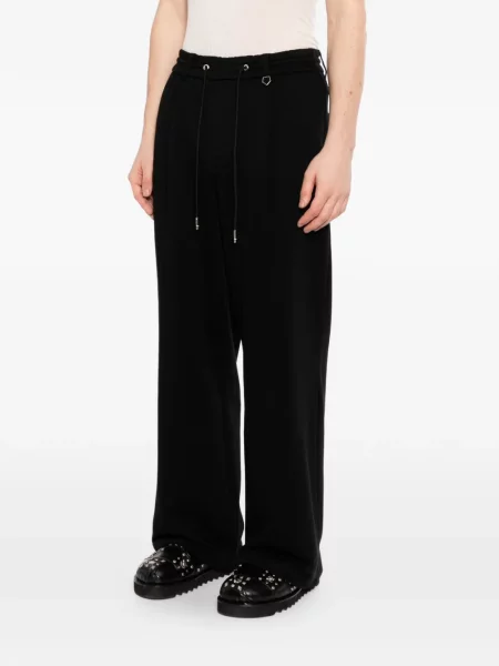 Kalhoty Songzio se záplatami černé