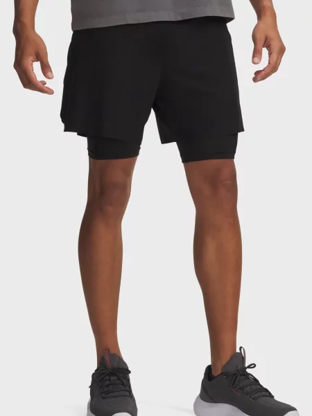 Короткие спортивные шорты Under Armour черные