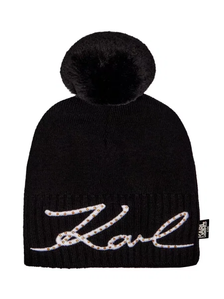Karl Lagerfeld Kids Sapka kasmír hozzáadásával