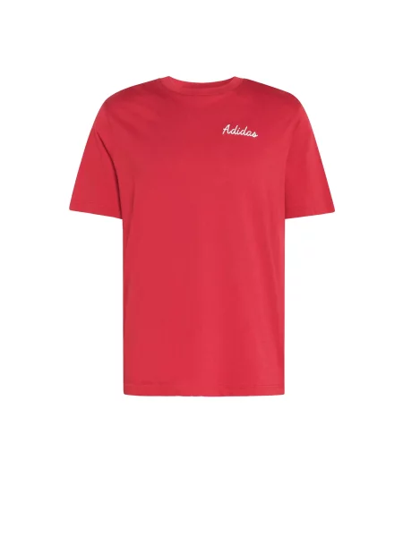 ADIDAS SPORTSWEAR Funkční tričko NOVELTY BOWL červená bílá