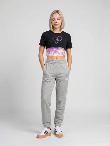 Tricou copii Adidas negru