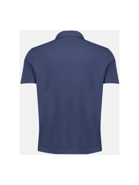 Koszulka polo Moncler niebieska