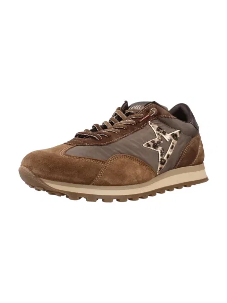 Sneakersy Cetti zamszowe brązowe