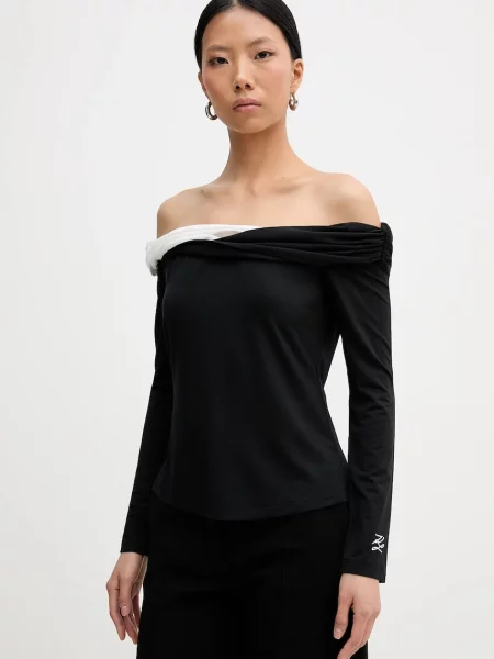 KARL LAGERFELD Bluză negru