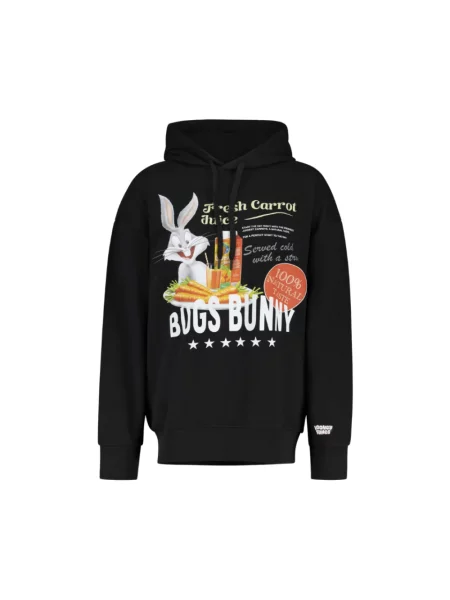 Bluza z kapturem Braccialini czarna