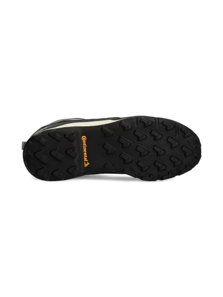 Pantaloni Adidas cu glugă cu dungi alergare negru