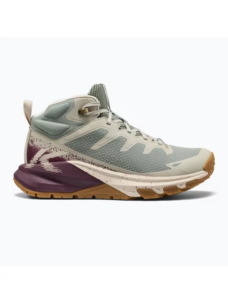 Încălțăminte de trekking pentru femei KEEN Targhee Apex Mid Wp lilly pad/fig