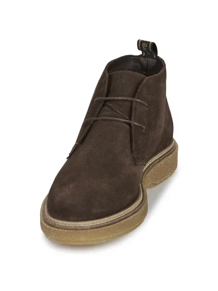 Pantofi Barbour din piele maro