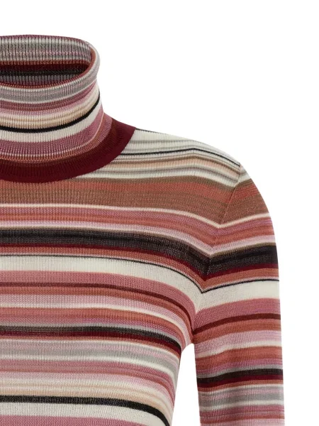 Heláncă Missoni cu dungi roz