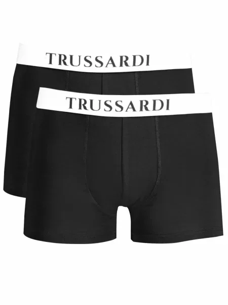 Hlačke Trussardi črna