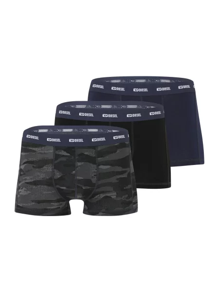 DIESEL Boxeralsók DAMIEN kék / szürke fekete