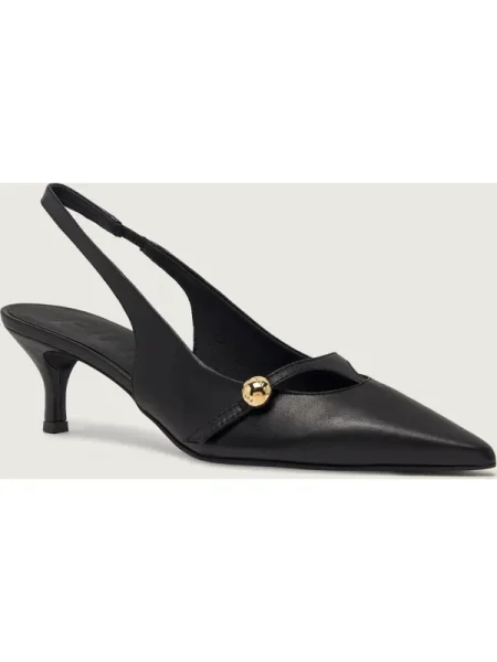 Furla De piele pantofi FURLA SFERA negru